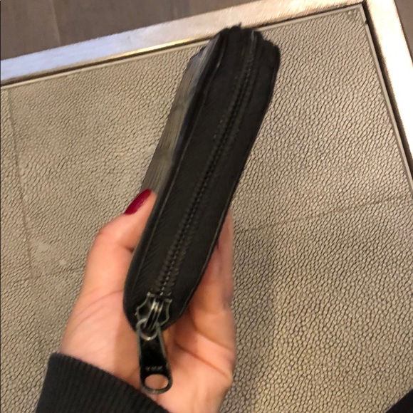 Brighton Black Leather Zip Wallet - Picture 5 of 5